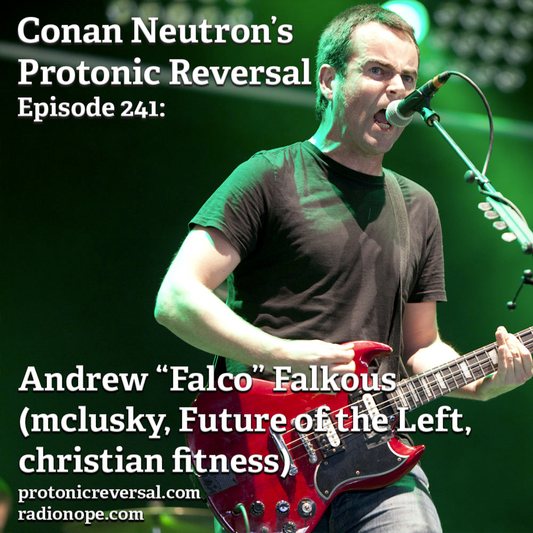 Ep241: Andrew "Falco" Falkous (mclusky, Future of the Left, Christian Fitness)