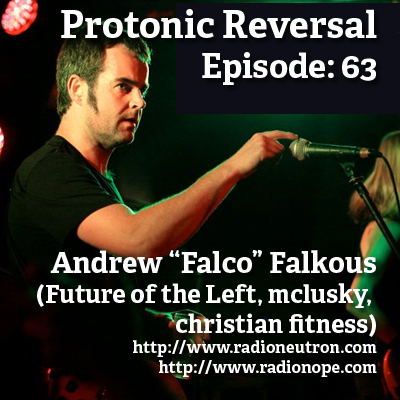 Ep063: Andrew "Falco" Falkous (Future of the left, mclusky, christian fitness) episode artwork