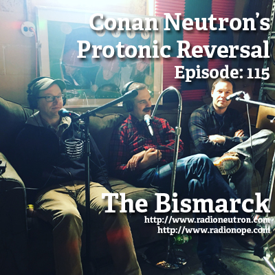 Ep115: The Bismarck (Chris Jury, Dan Mohr, Eric Fundingsland) episode artwork