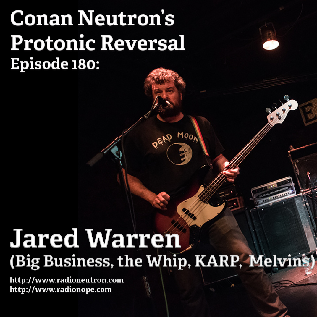 Ep180: Jared Warren (Big Business, the Whip, KARP, Melvins) episode artwork