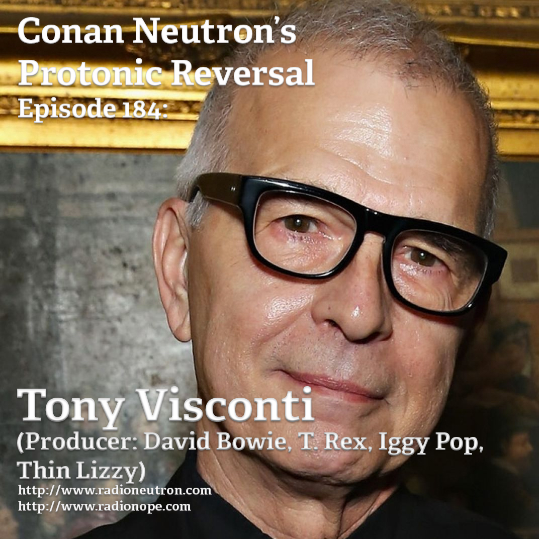 Ep184: Tony Visconti (Producer: David Bowie, T. Rex, Iggy Pop, Thin Lizzy) episode artwork
