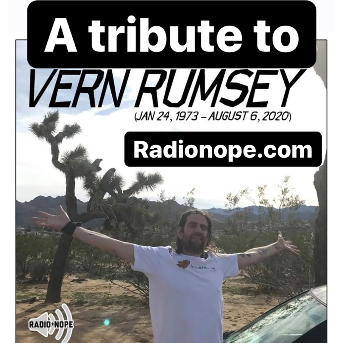A Tribute to Vern Rumsey (1973-2020) episode artwork